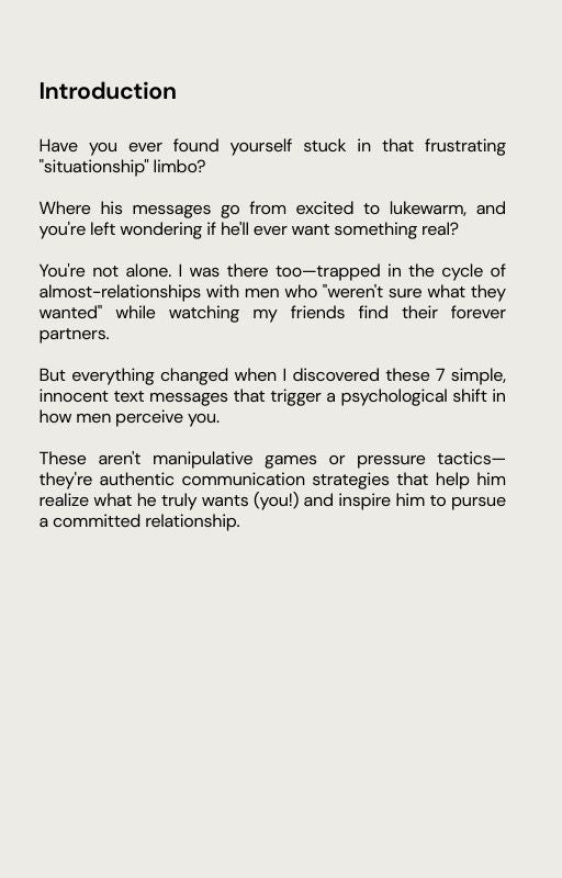 7 Innocent Texts That Make Him Obsessed - Mini Guide