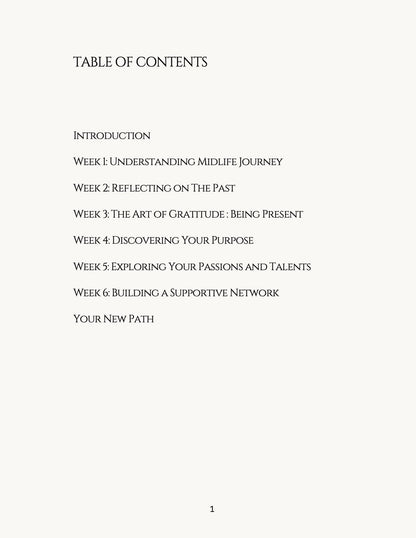 6 Weeks To Reinvent Yourself : The Simple Guide to Embracing Change and Finding Fulfillment in Midlife